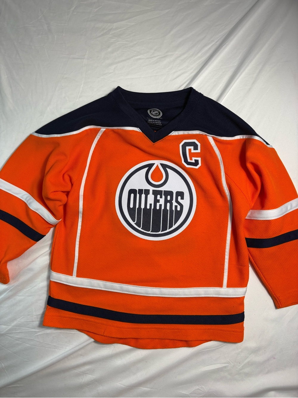 YOUTH Oilers NHL McDavid L/XL jersey